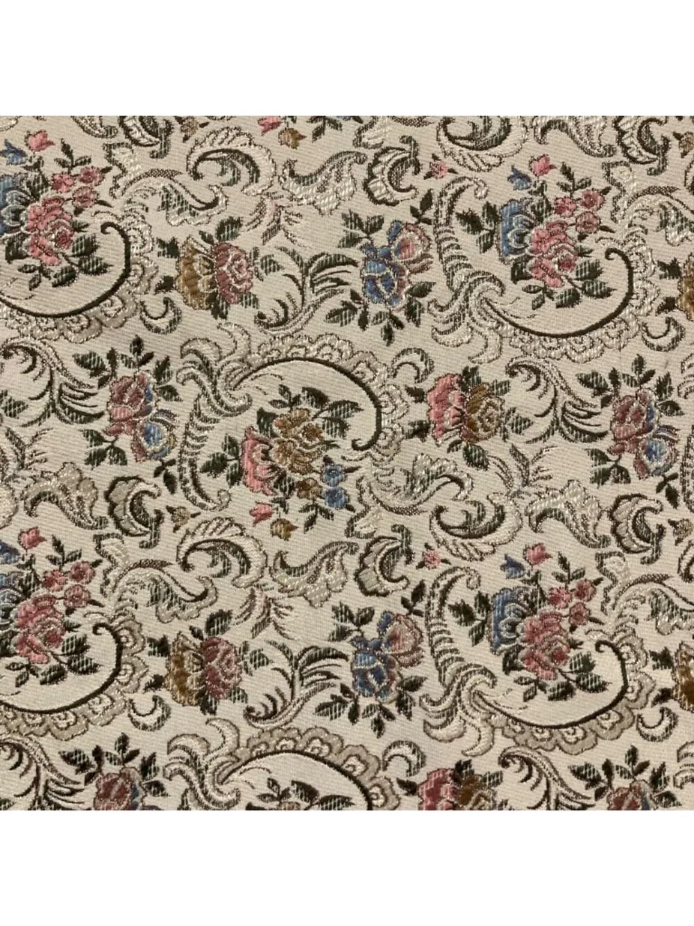 Vintage Cottagecore Granny Chic Tapestry Floral Tablecloth 73